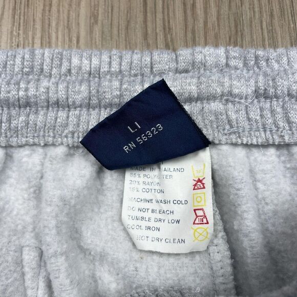 Nike Pants Mens Large Track 80s Joggers Athletic Gray Blue Swoosh Vintage - Picture 5 of 15